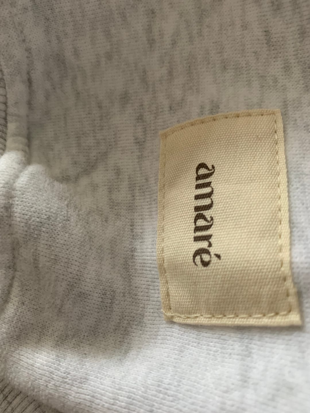 Customer photo review of COZY Hoodie (cloud gray)
