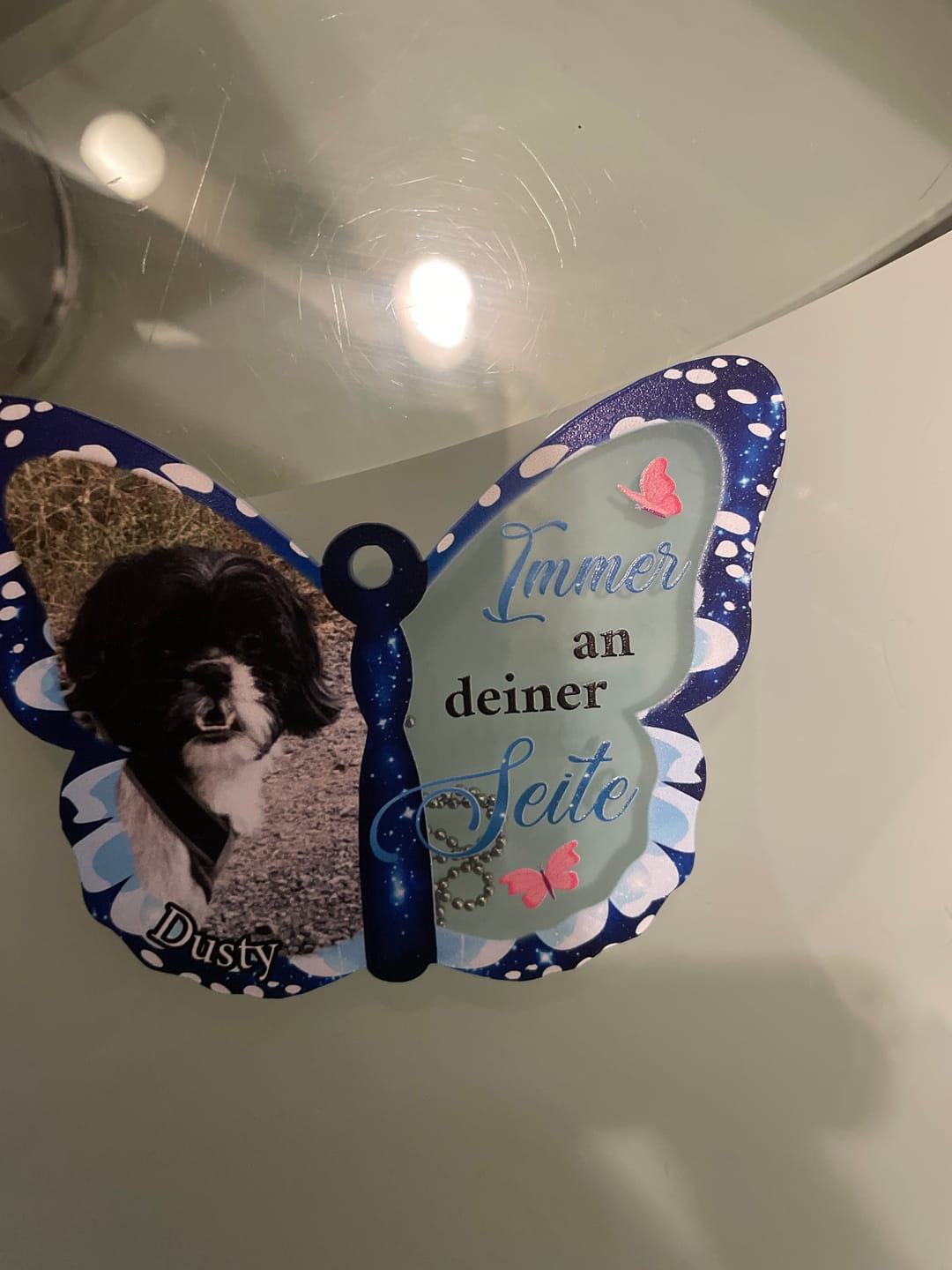 Customer photo review of Schutzengel - Individueller Rückspiegel Anhänger