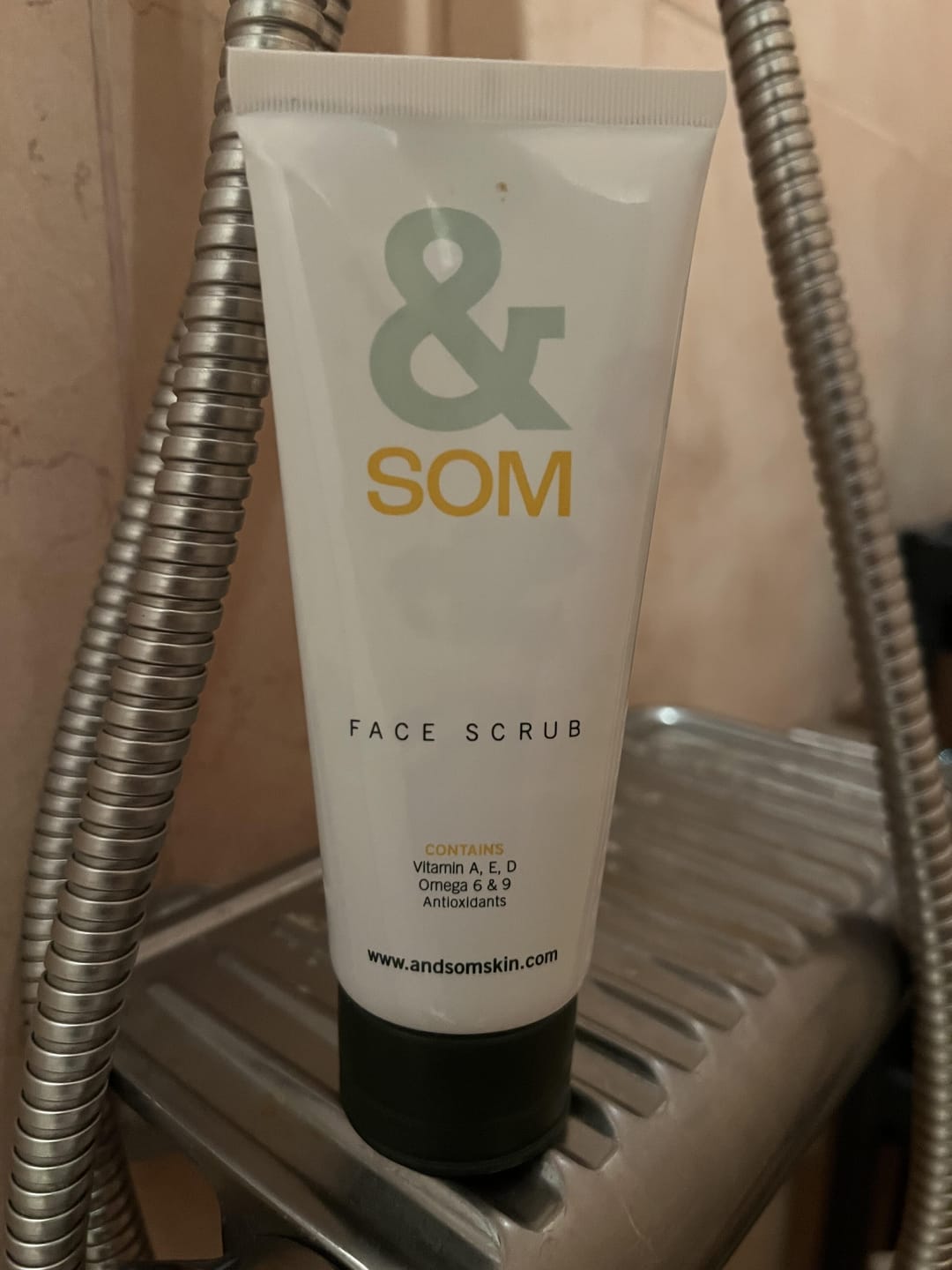 Customer photo review of Charcoal Face Scrub
