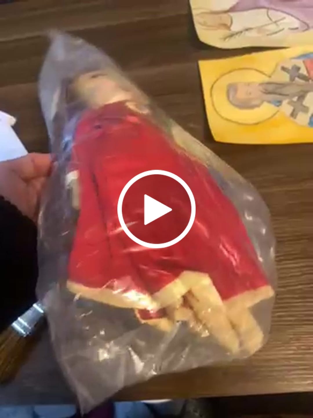 Customer video review of Immaculate Heart of Mary Rag Doll
