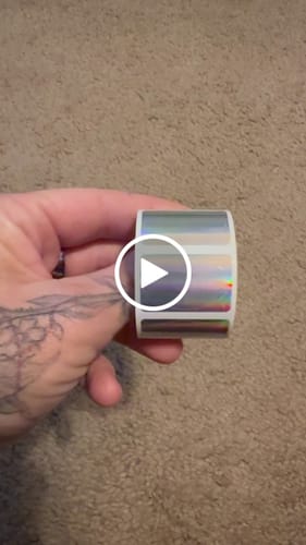 Customer video review of Thermal Transfer Label Printer Labels for M2, M3