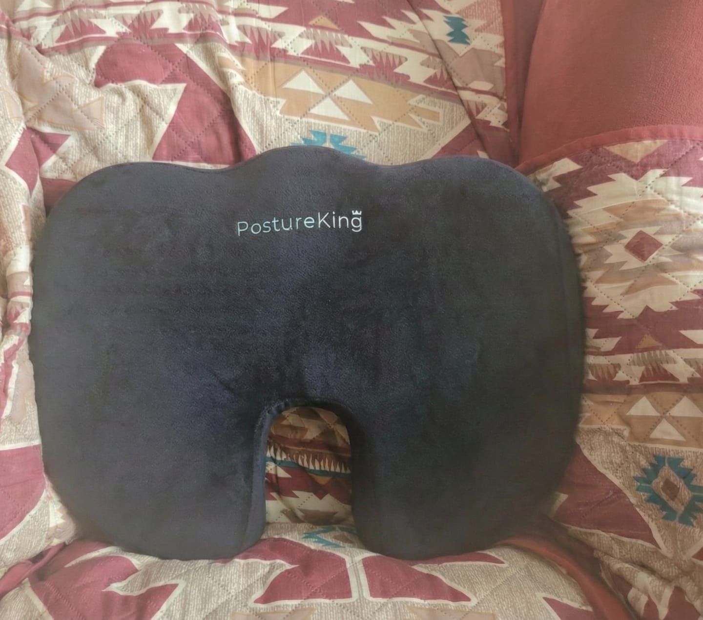 Customer photo review of Royal Gel Seat Cushion