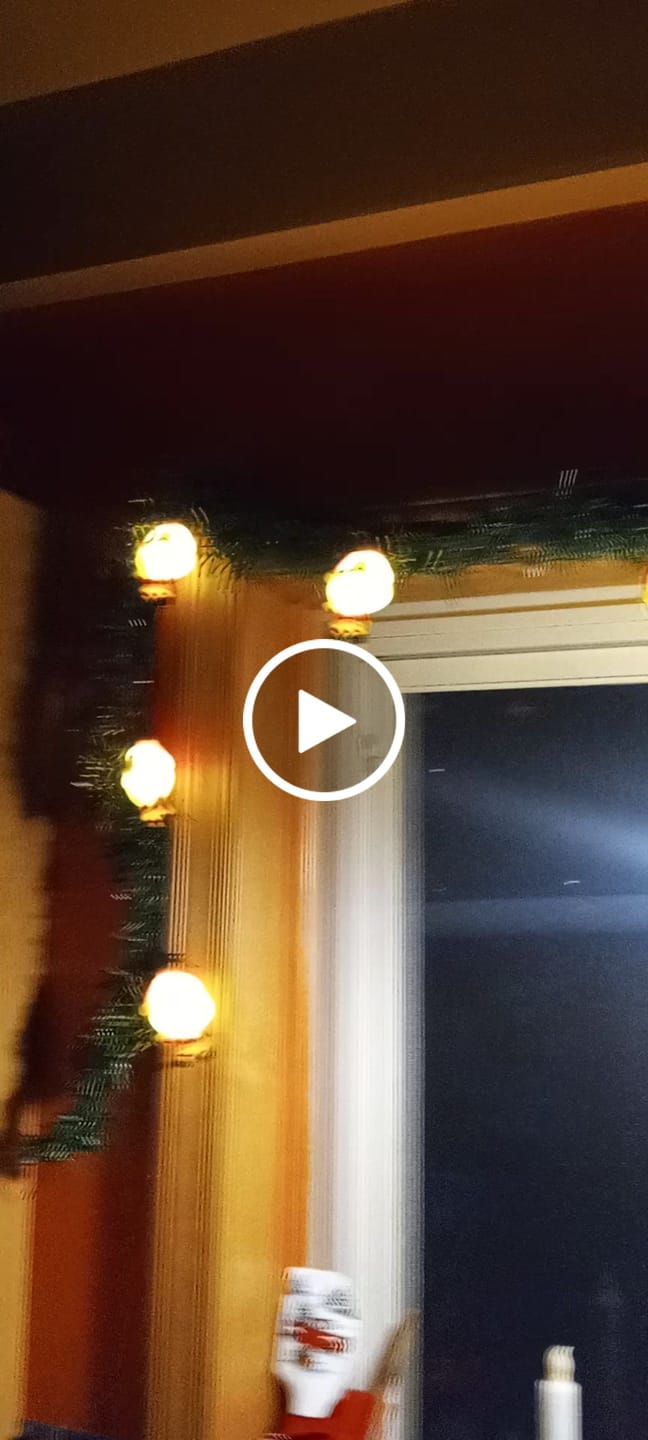 Customer video review of 10 Indoor LED Mini String Lights, 8.35 FT Black Cord