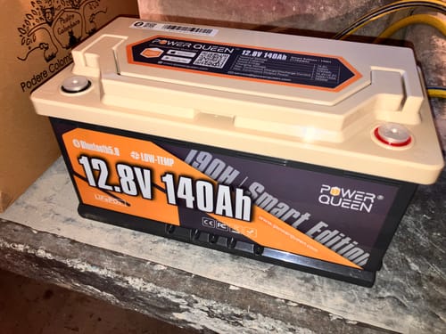 Customer photo review of 【Comme Neuve】Power Queen Batterie d'occasion LiFePO4 Décharge Profonde