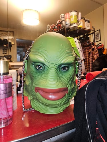 Customer photo review of Universal Monsters: Creature from the Black Lagoon Monster Bag