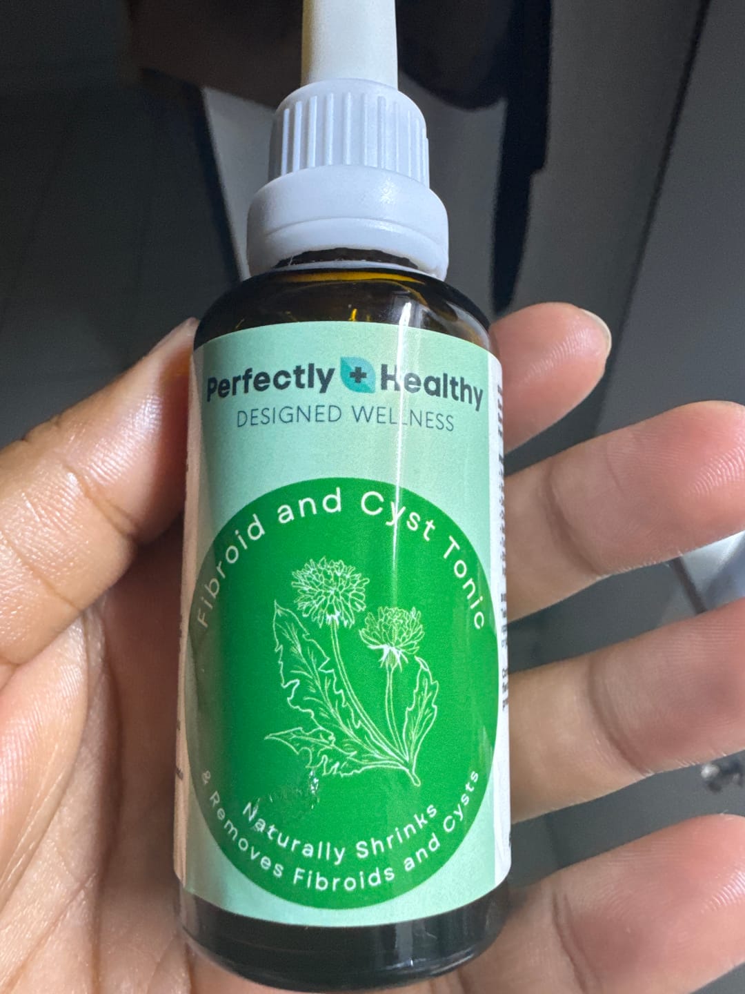 Customer photo review of Female Fibroid & Cyst Tonic