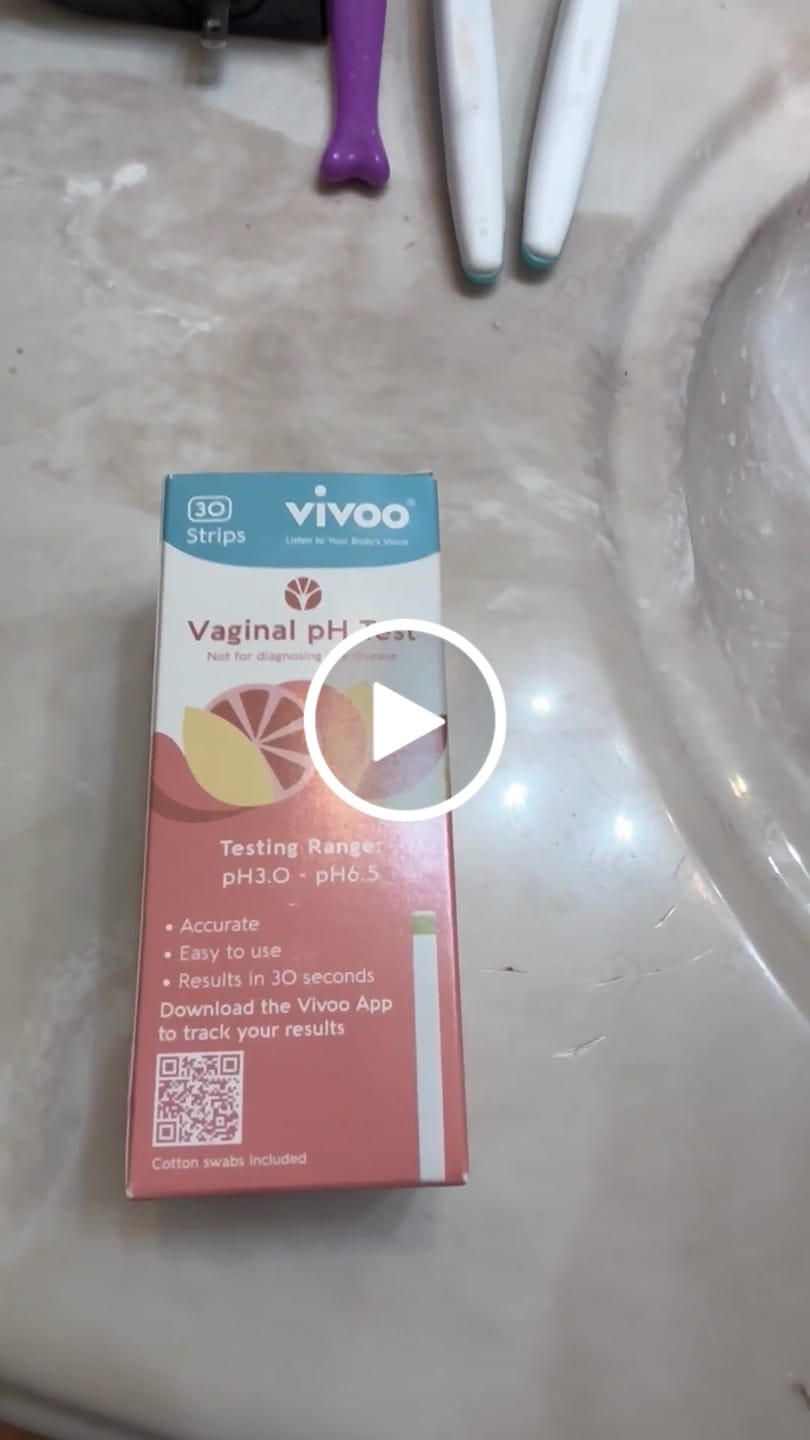 Customer video review of Vivoo Vaginal pH Test