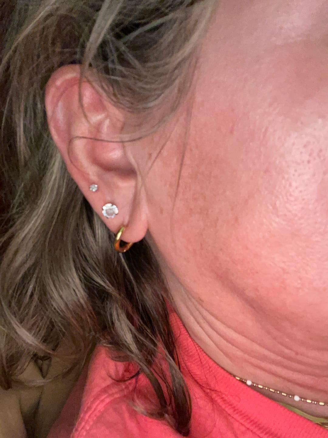 Customer photo review of Petalstone Earrings (Bundle)