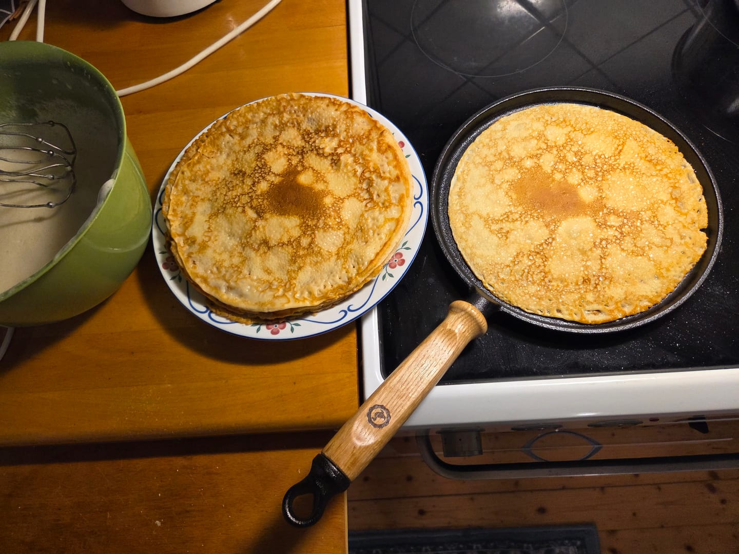 Customer photo review of Anders Petter Stenfors Pannkakspanna Gjutjärn 23 cm