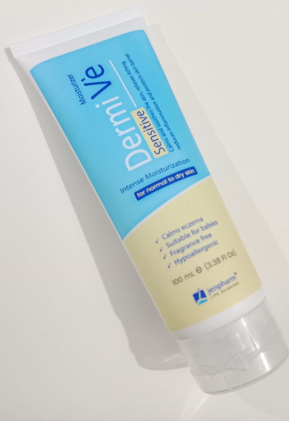 Customer photo review of Dermive Sensitive Moisturizer