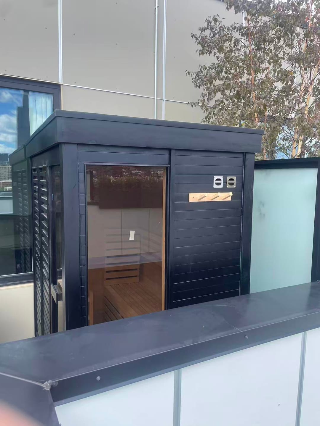 Customer photo review of SAUNAONES® Square Sauna Minimalist Refresh 2