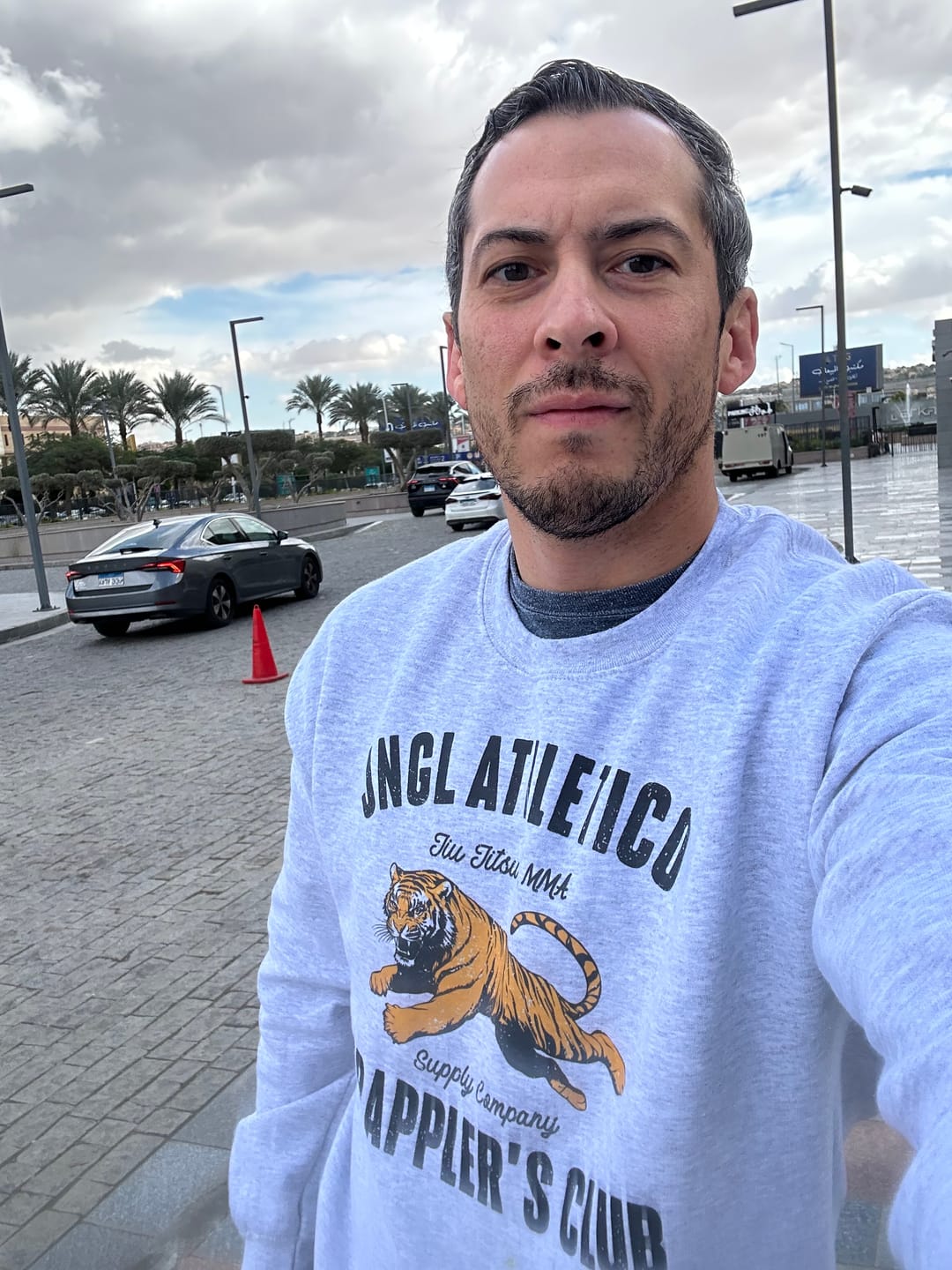 Customer photo review of Grappler's Club - Crewneck Sweatshirt