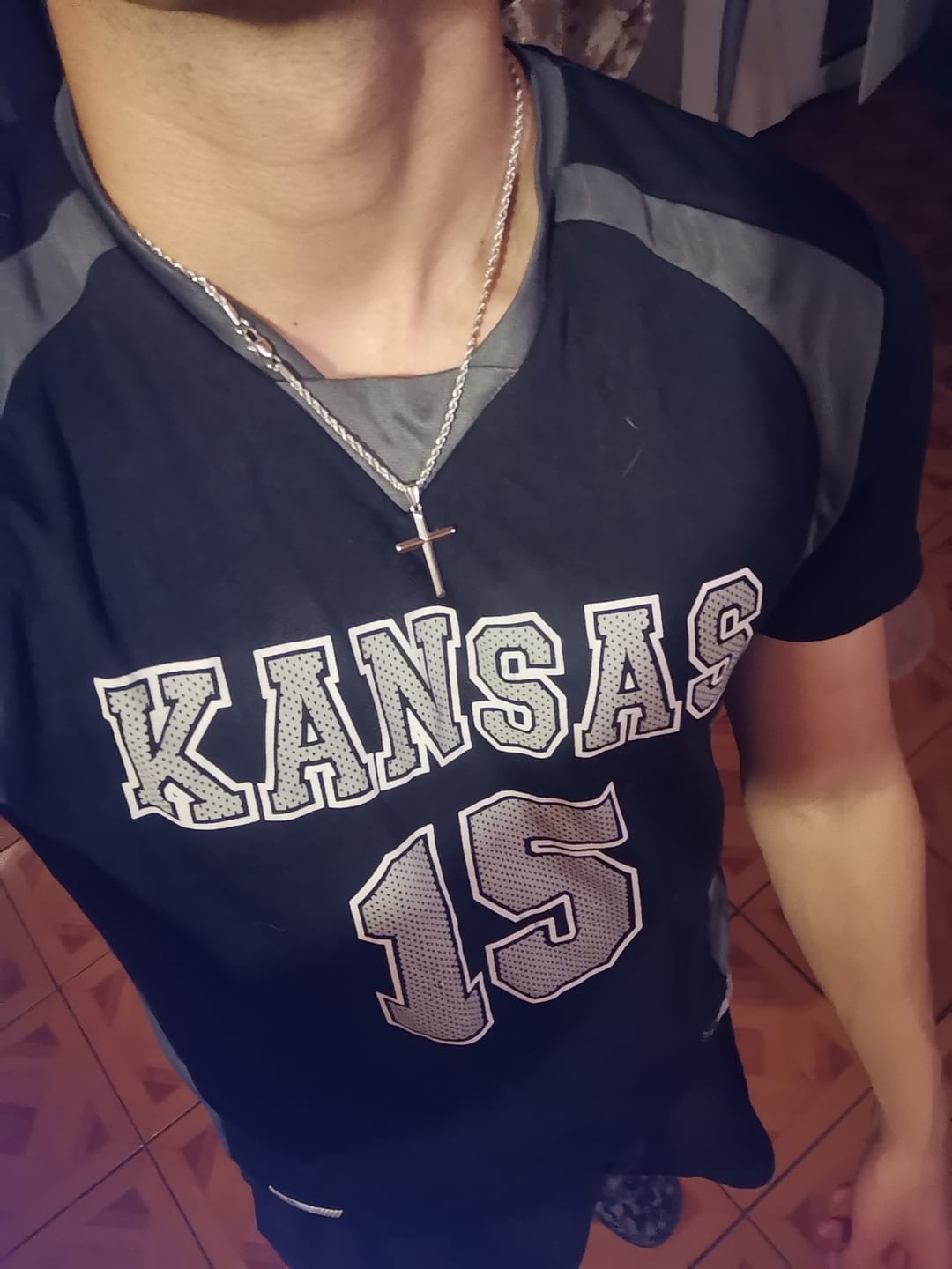 Customer photo review of Crucifix Pendant