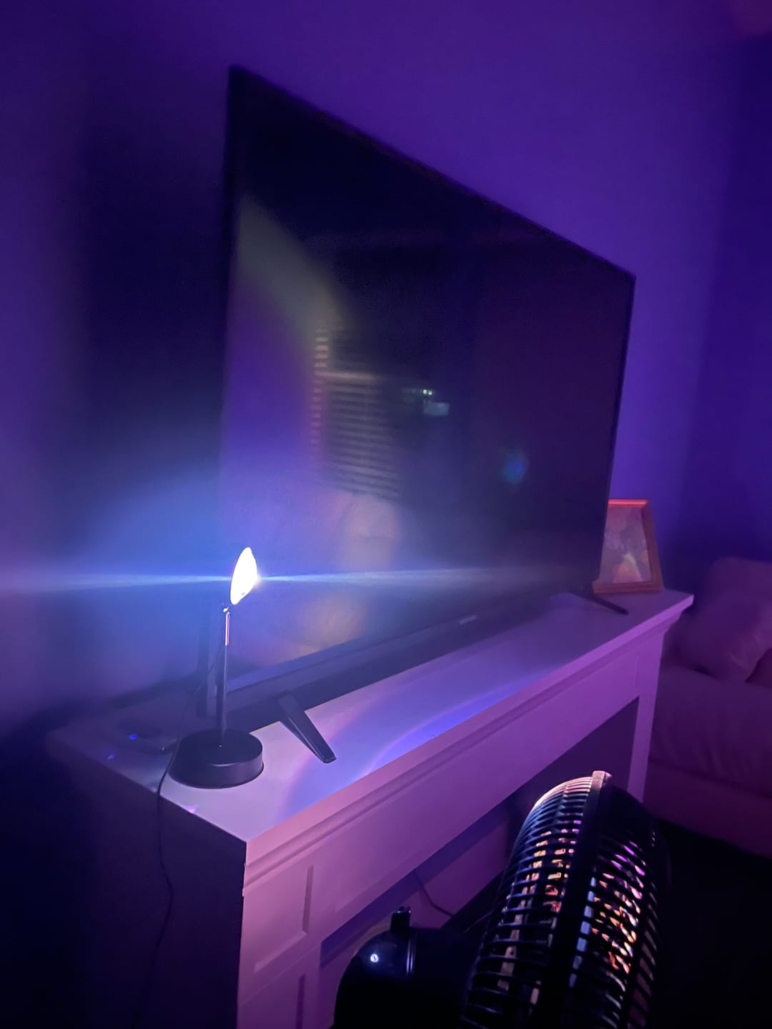 Customer photo review of Golden Hour Sunset Lamp