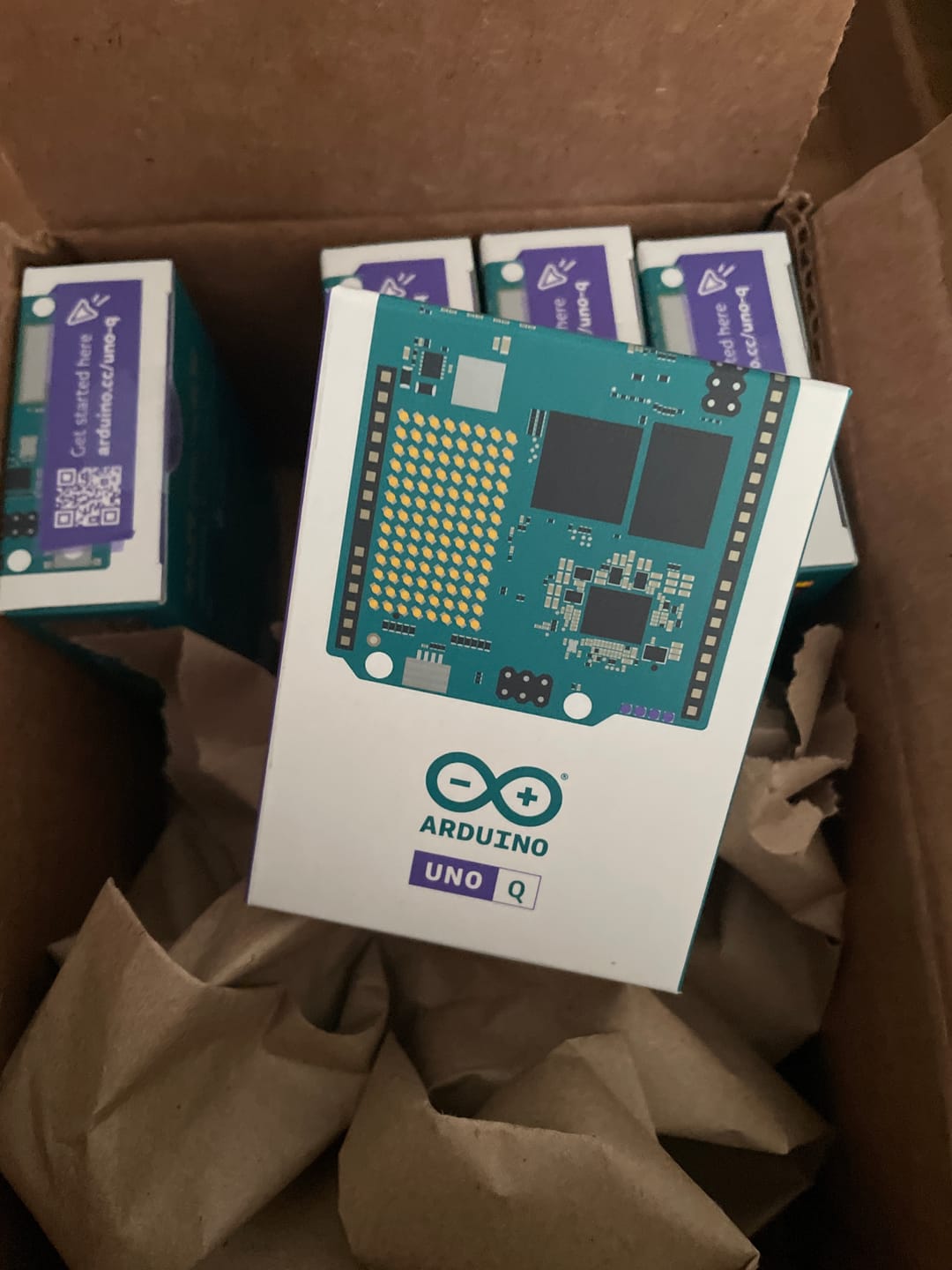 Customer photo review of Arduino UNO Q