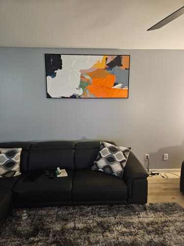 Customer review photo for Colorful Painting #CA160