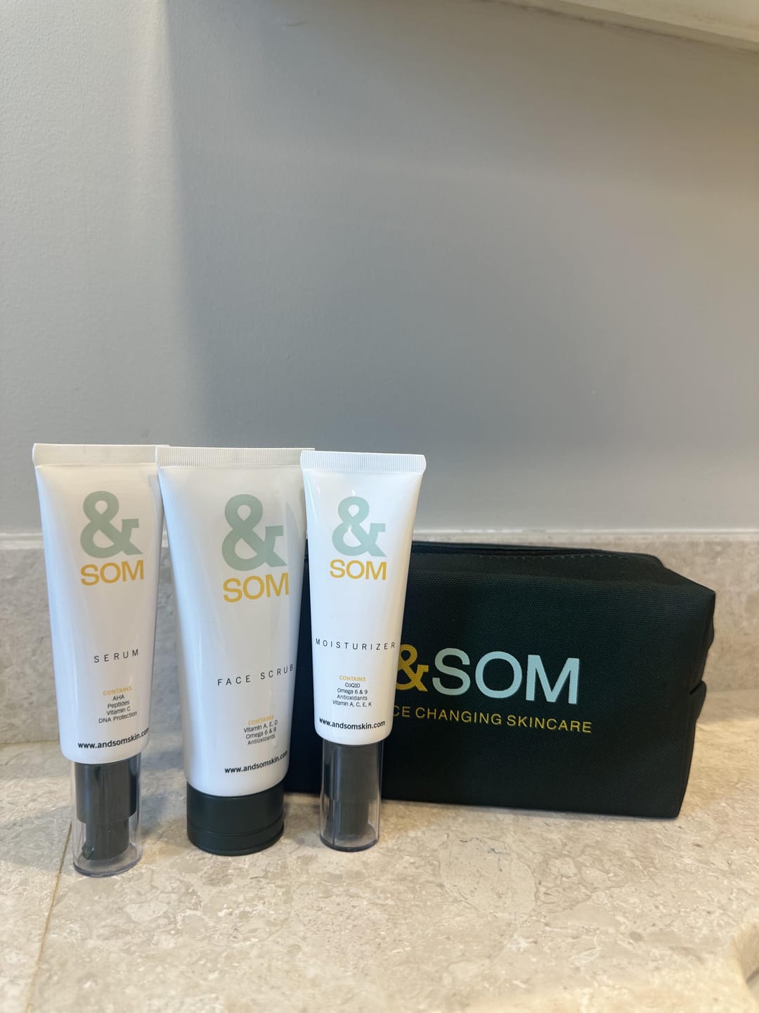 Customer photo review of Anti-Aging Face Serum