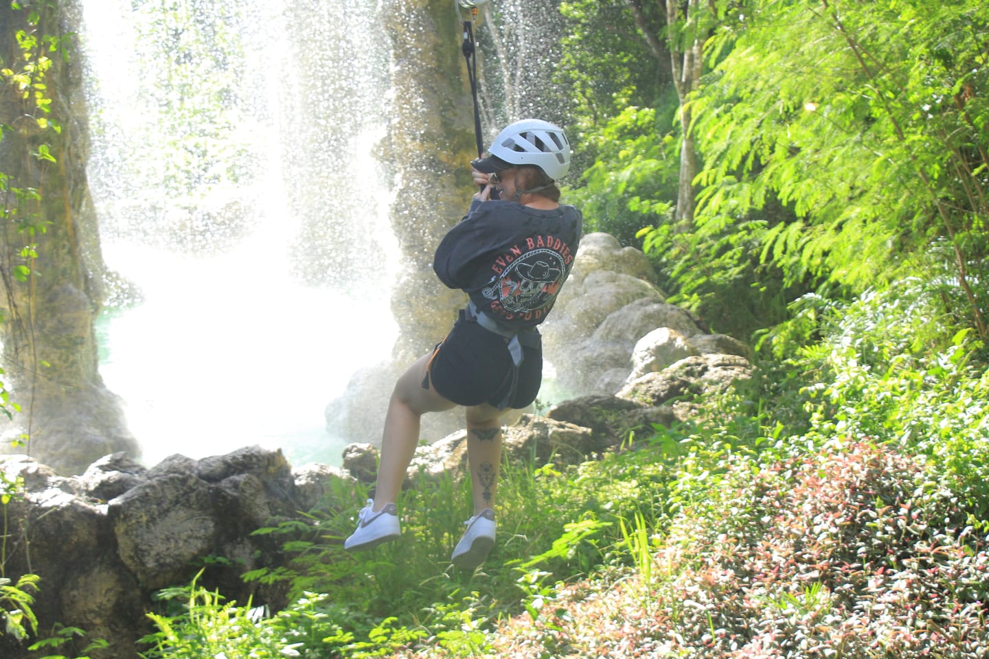 Customer photo review of Baddies Mineral Wash Long Sleeve
