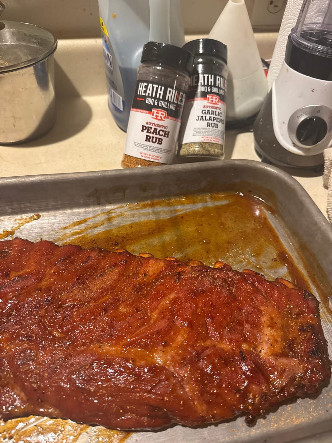 Customer photo review of Peach Rub