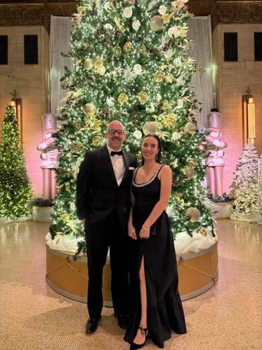 Customer photo review of Emmeline Gown by Hutch - RENTAL