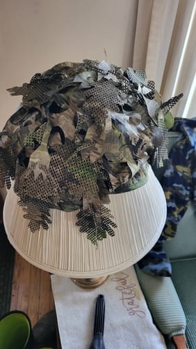 Customer photo review of Predator Ghillie™ Helmet Cover
