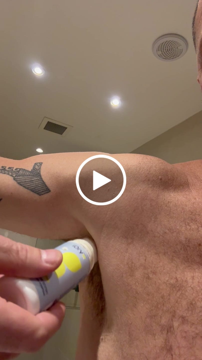 Customer video review of דאודורנט יום iDry