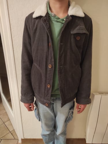Customer photo review of Veste en Laine