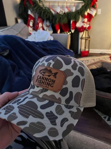 Customer photo review of Custom Slate Old’s Cool Trucker Hats - Lost Hat Co.
