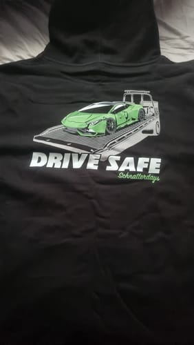 Customer photo review of LAMBO HOODIE
