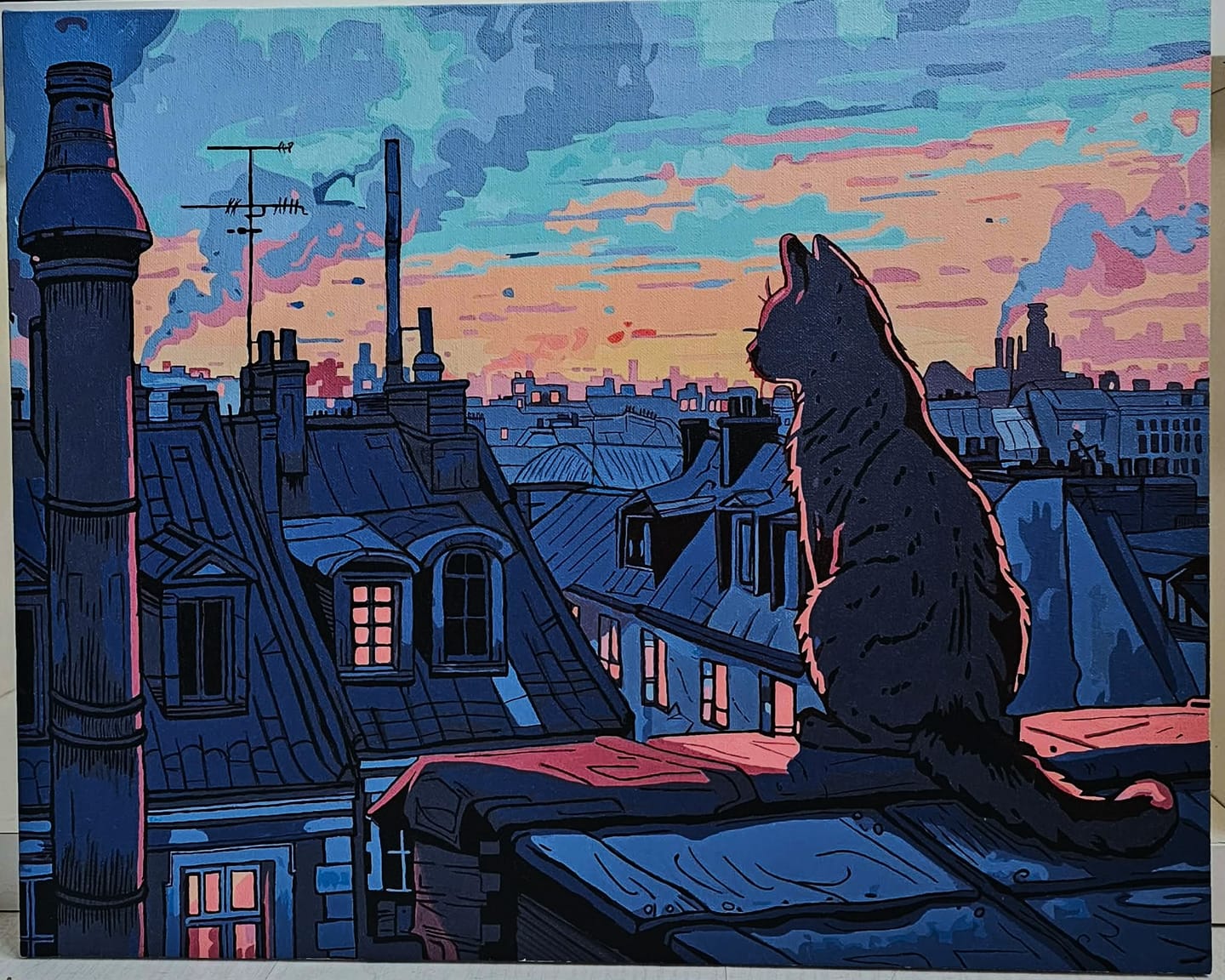 Customer photo review of Night Cat