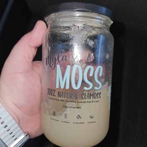 Customer photo review of Seamoss Gel (720ml)