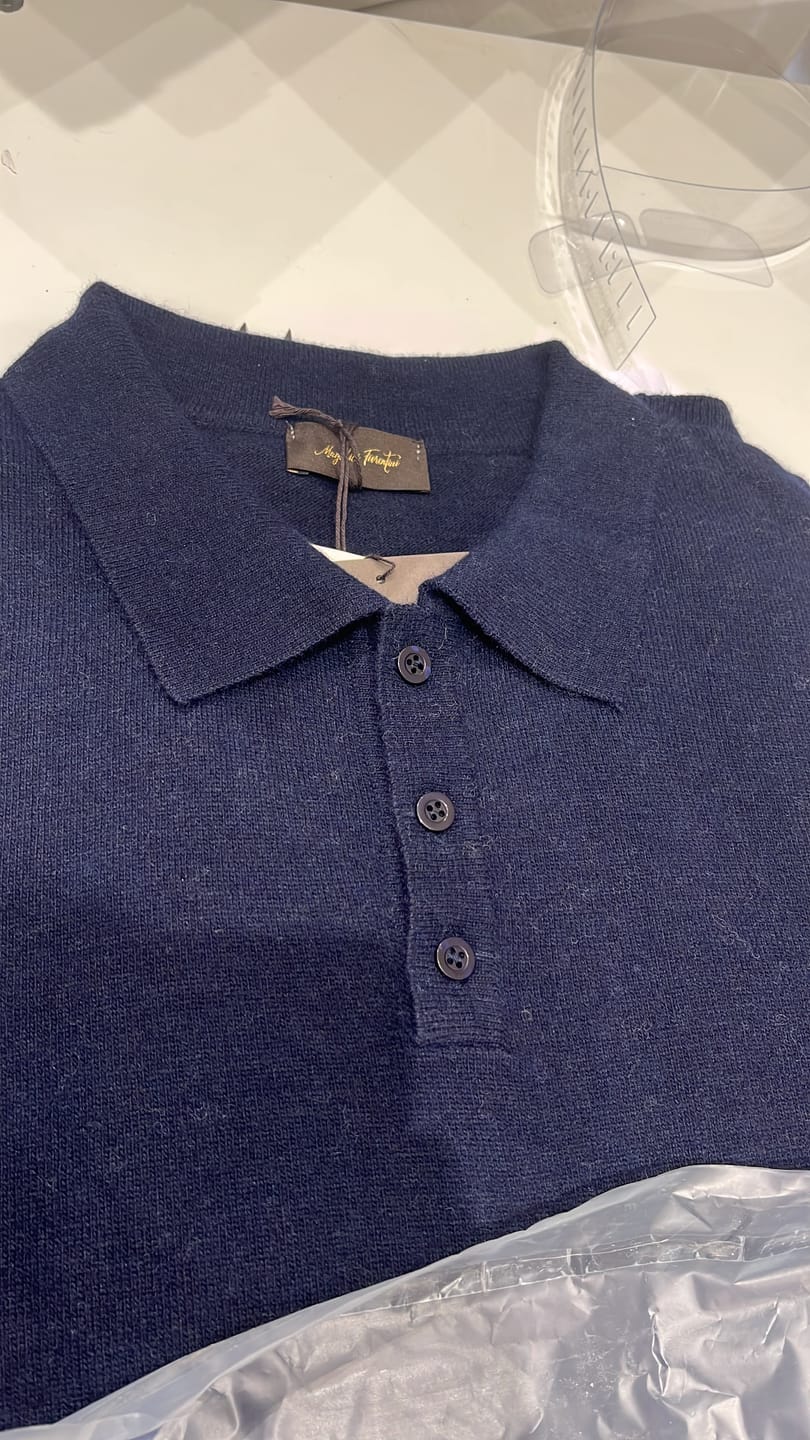 Customer photo review of Girocollo in Lana e Cashmere