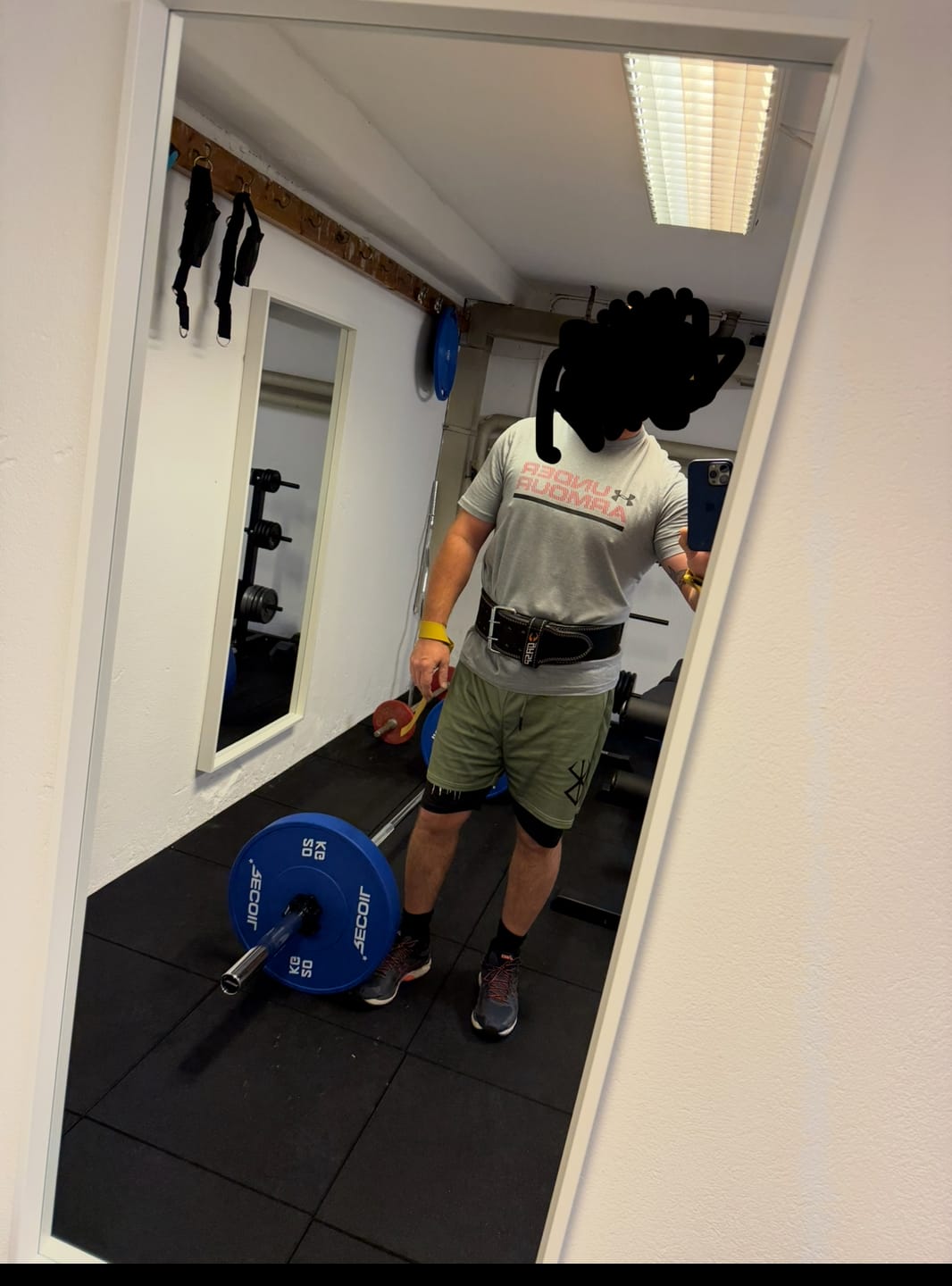 Customer photo review of Gymfit Berserk Shorts