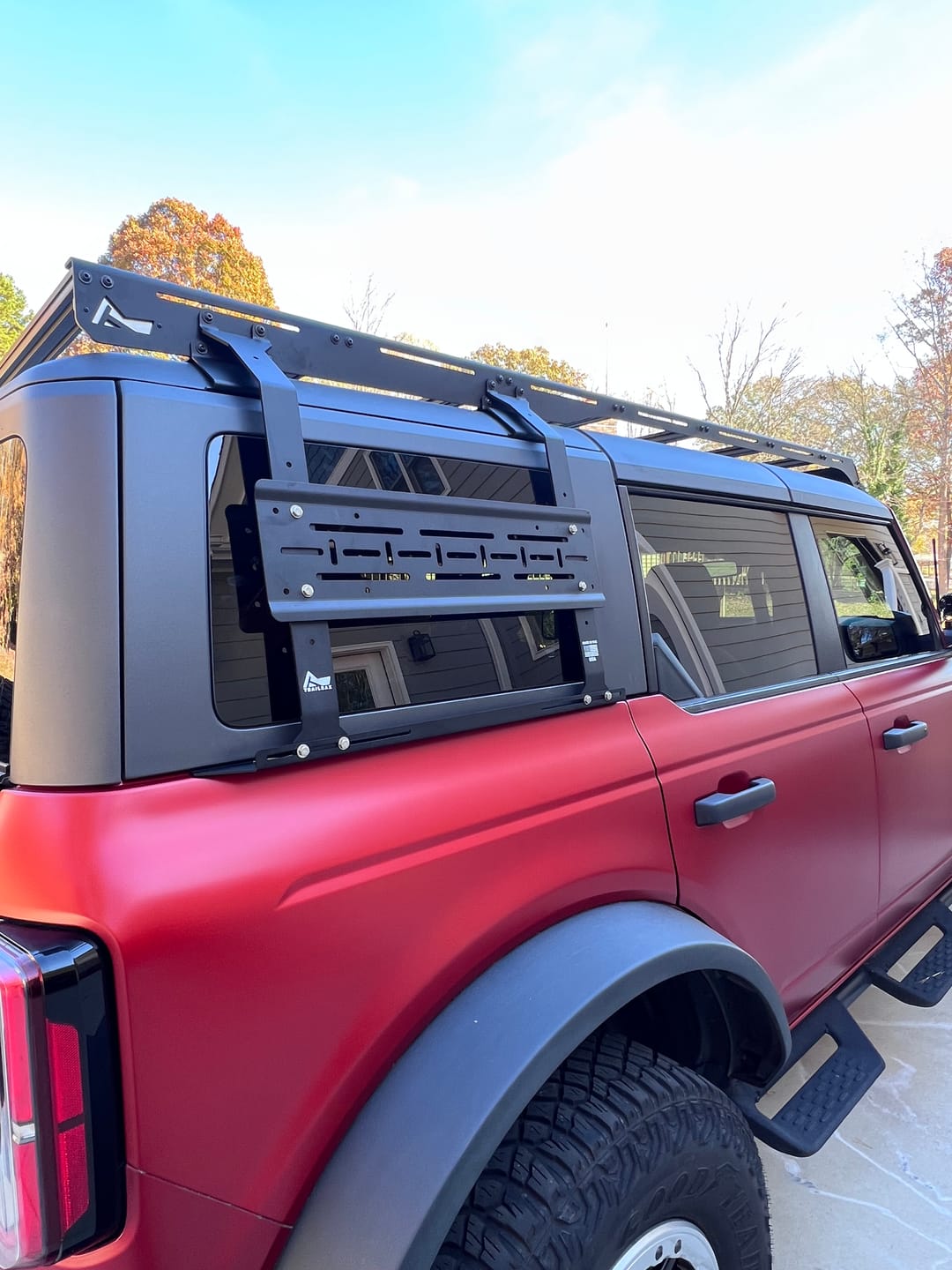 Customer photo review of Modular Roof Rack For The Ford Bronco 4-Door