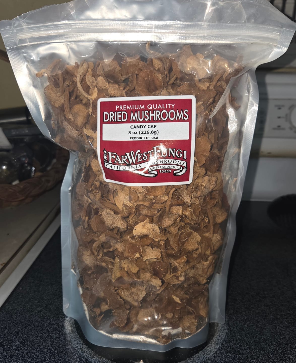 Customer photo review of Dried Candy Cap