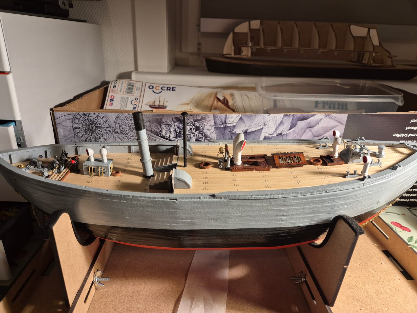 Customer photo review of Pack Pinturas Acrílicas Maqueta HMS Beagle