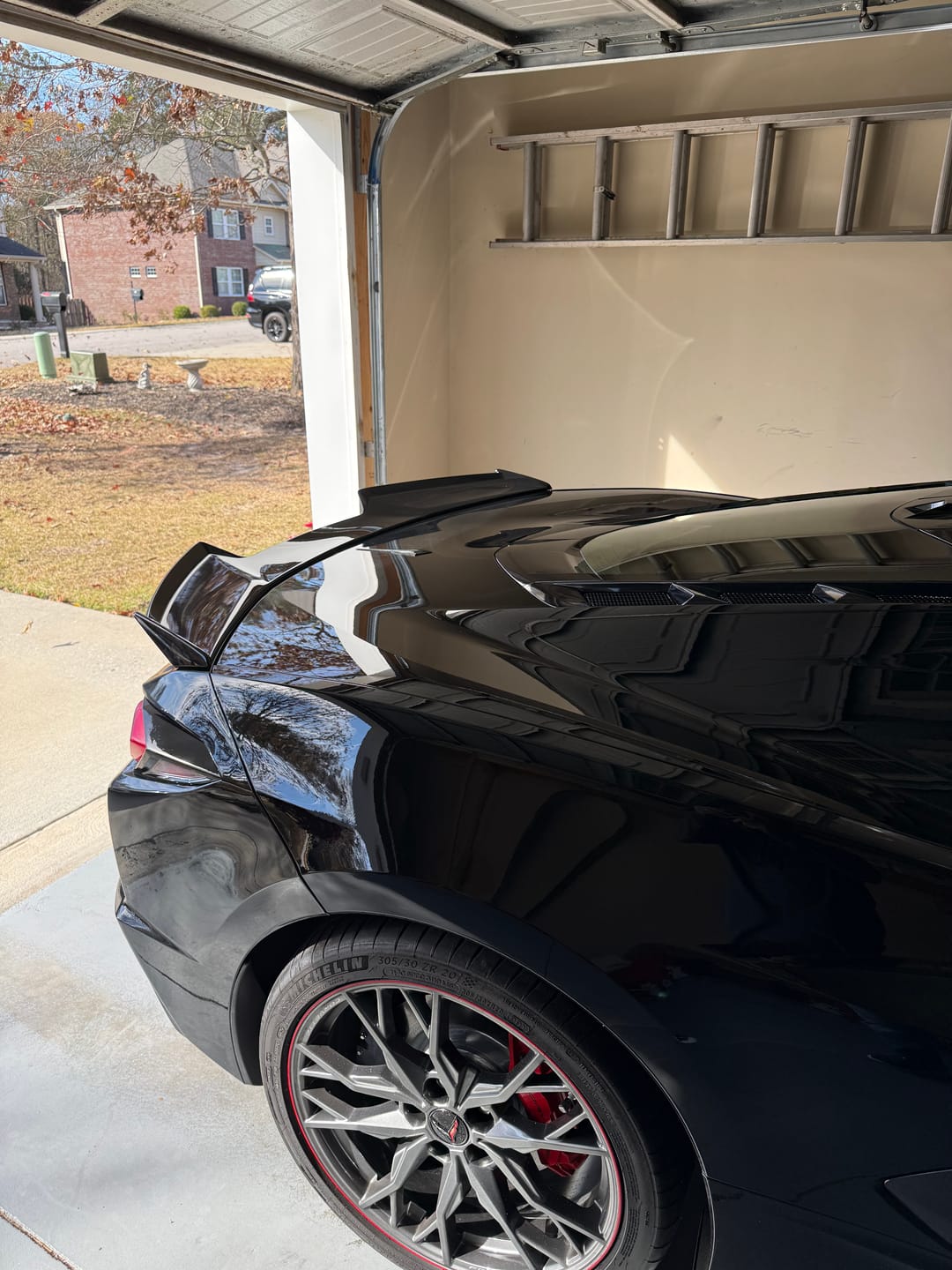 Customer photo review of Z06 Visible Package Corvette C8 Stingray Rear Spoiler