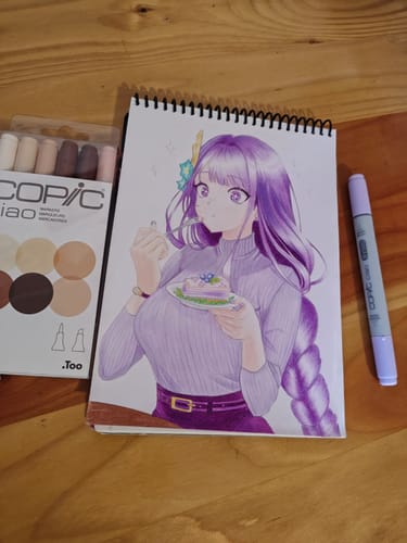 Customer photo review of Copic Ciao - Set 6 Marcadores Skin Colores Piel