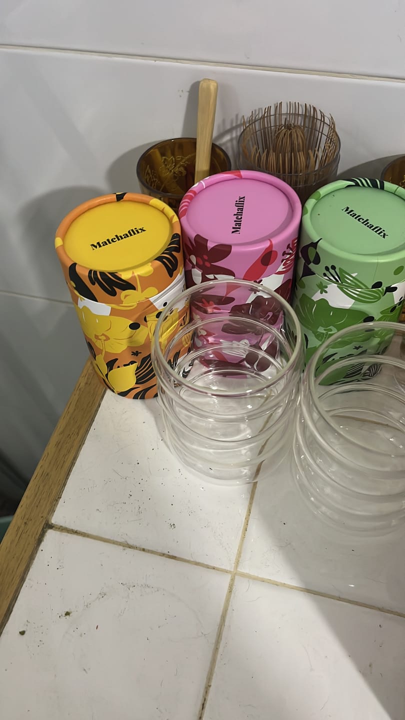 Customer photo review of Té Matcha Premium Mango