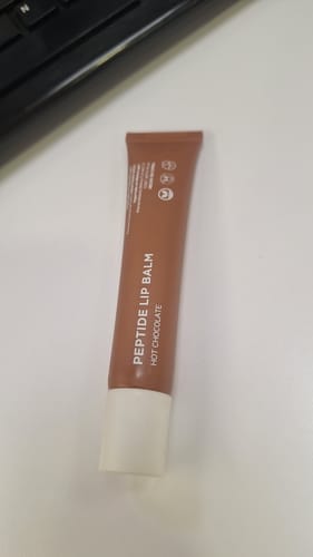 Customer photo review of PEPTIDE LIP BALM