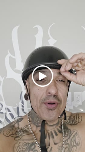 Customer video review of New- Polo Switchback DOT Reversible Helmet Flat & Gloss Black