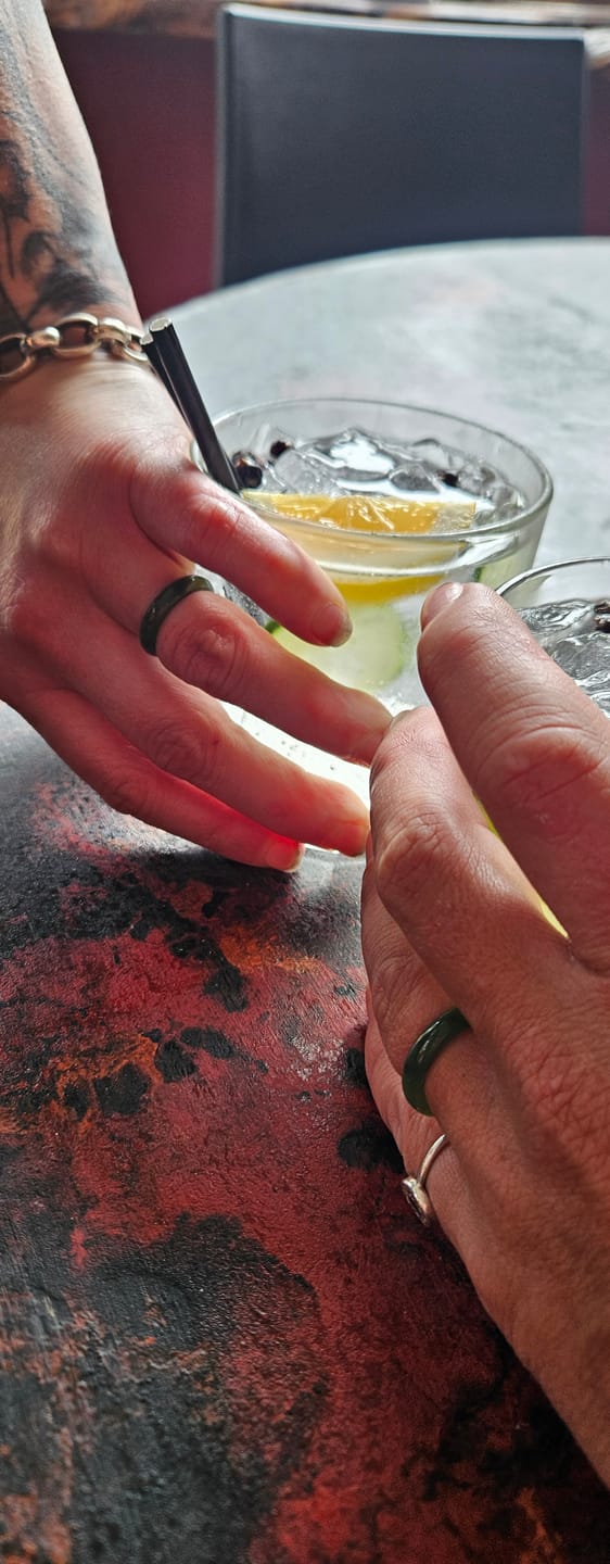 Customer photo review of Greenstone Ring