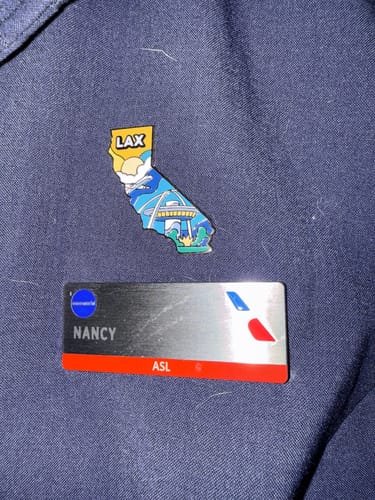 Customer photo review of LAX Airport Sticker – Los Angeles International Airport, California