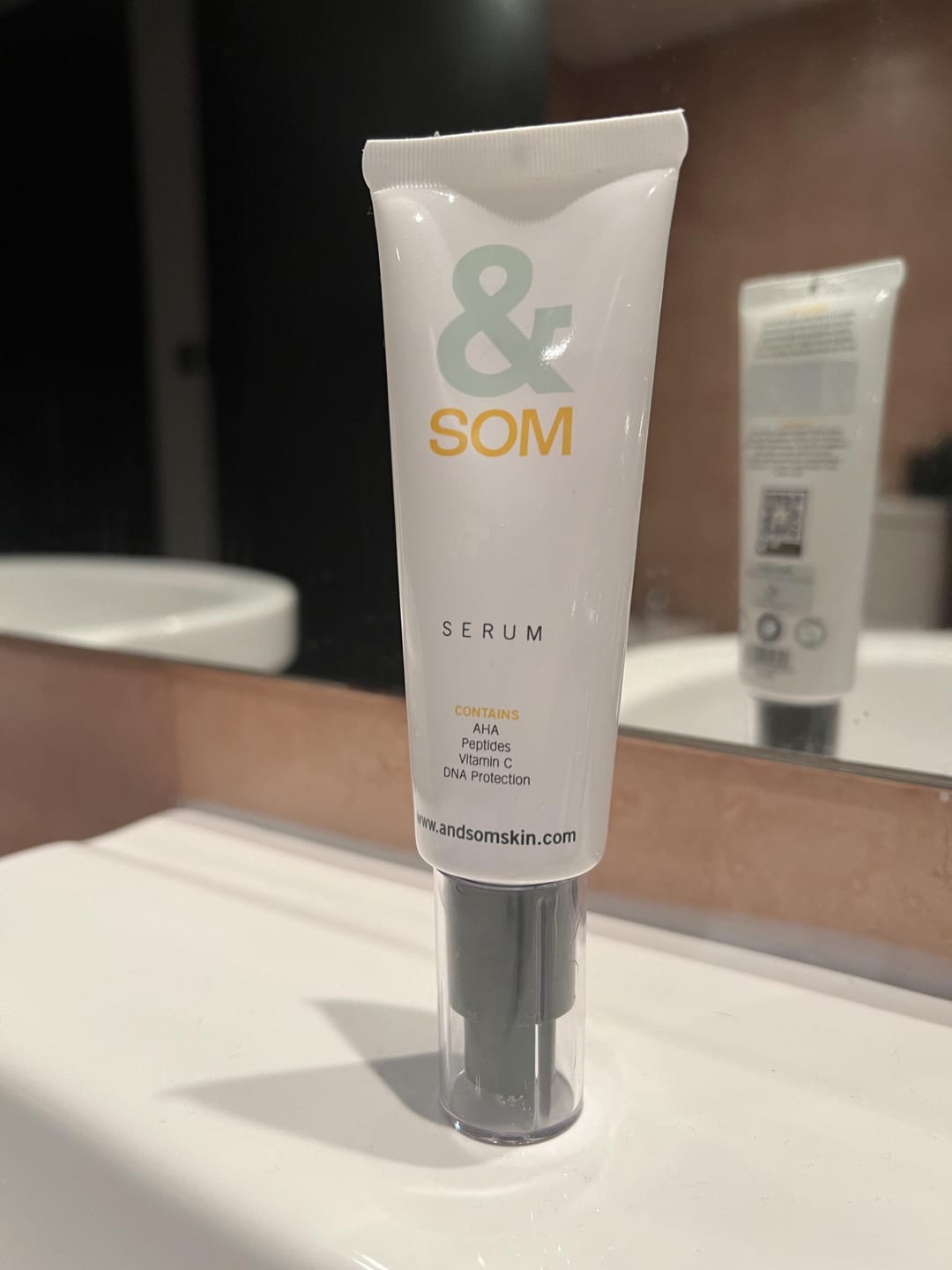 Customer photo review of Anti-Aging Face Serum