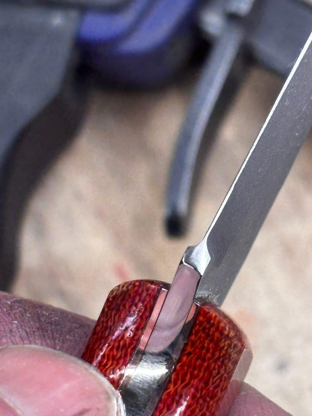 Customer photo review of 8" X 5/8 Arbor Mill Treated Airway Buffing Wheels