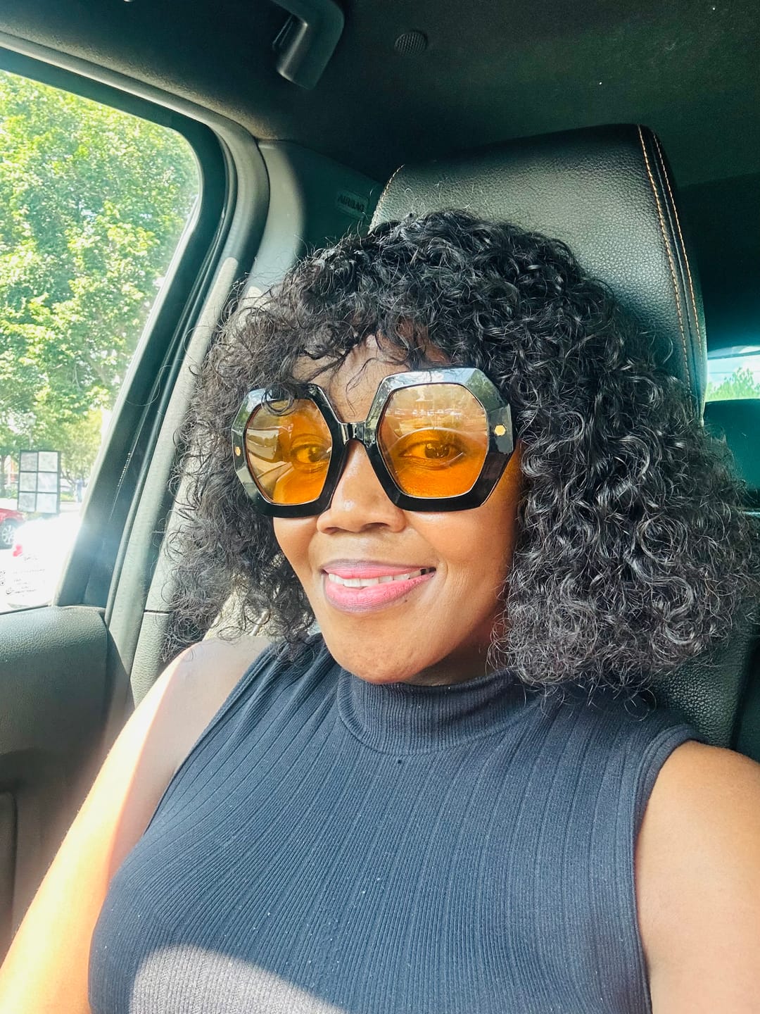 Customer photo review of Brazilian Water Wave Fringe - Zoe