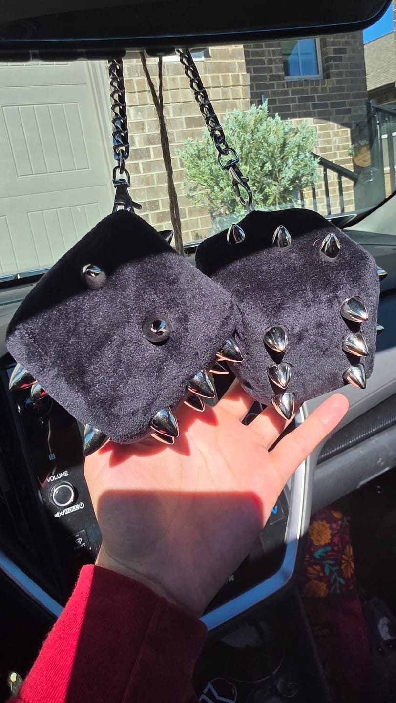 Customer photo review of SPIKE DICE PLUSHIE