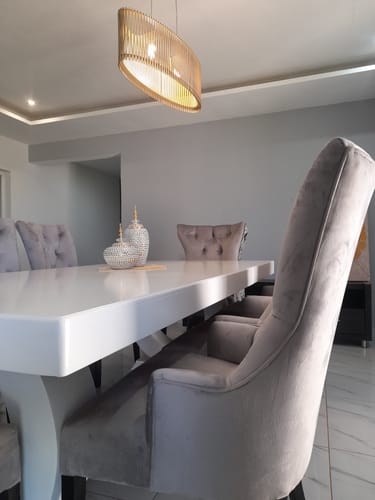 Customer photo review of Sendero Oval Pendant Light Wood