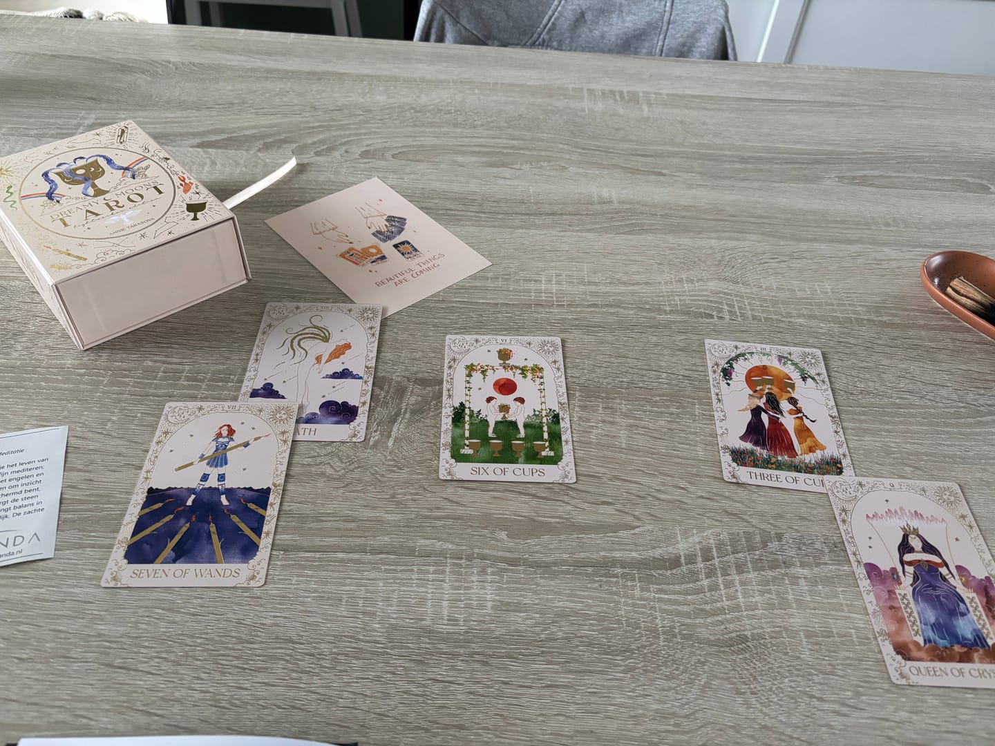 Customer photo review of Lightworker Tarot