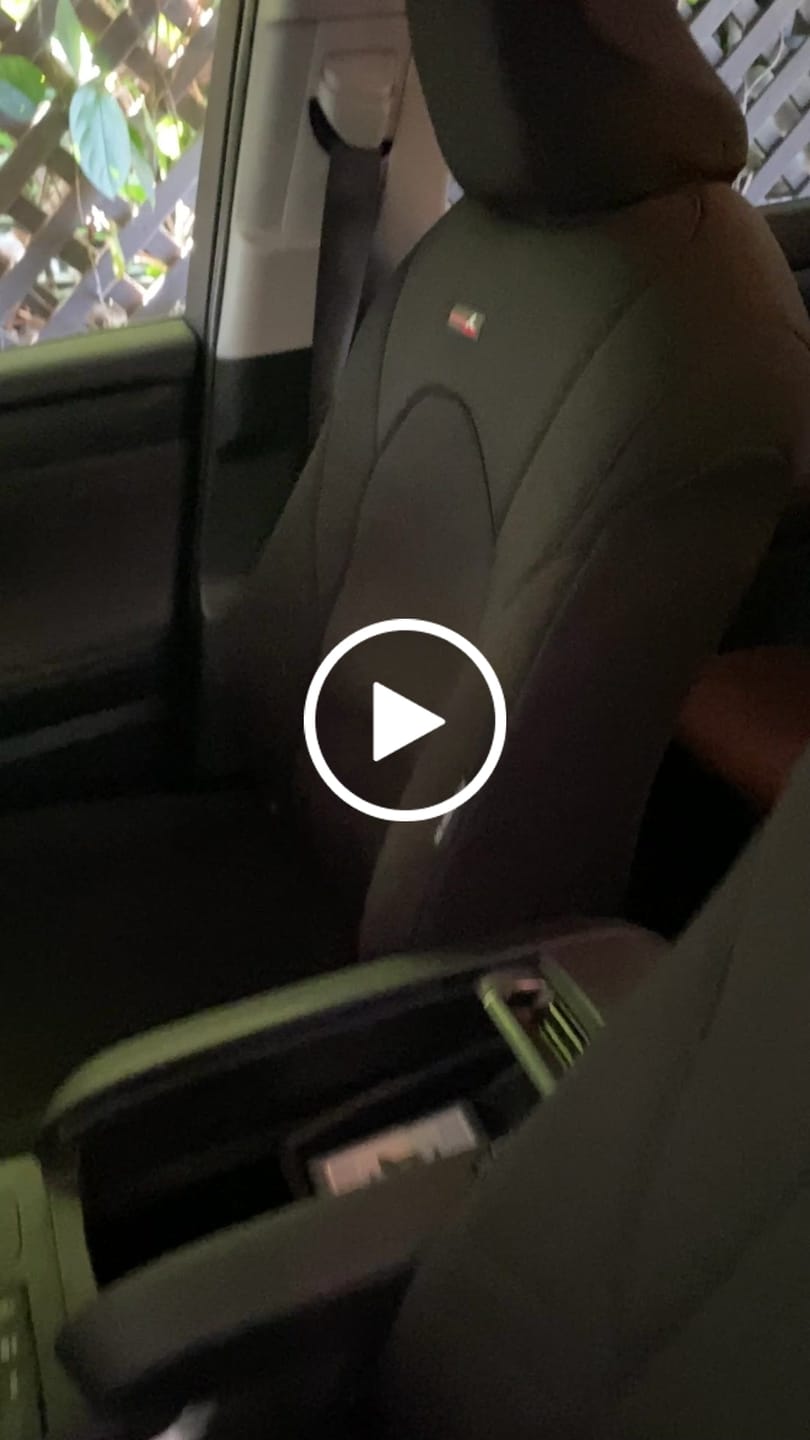Customer video review of Sharkskin PLUS Seat Covers for Toyota Kluger (Mar/2021-ON)